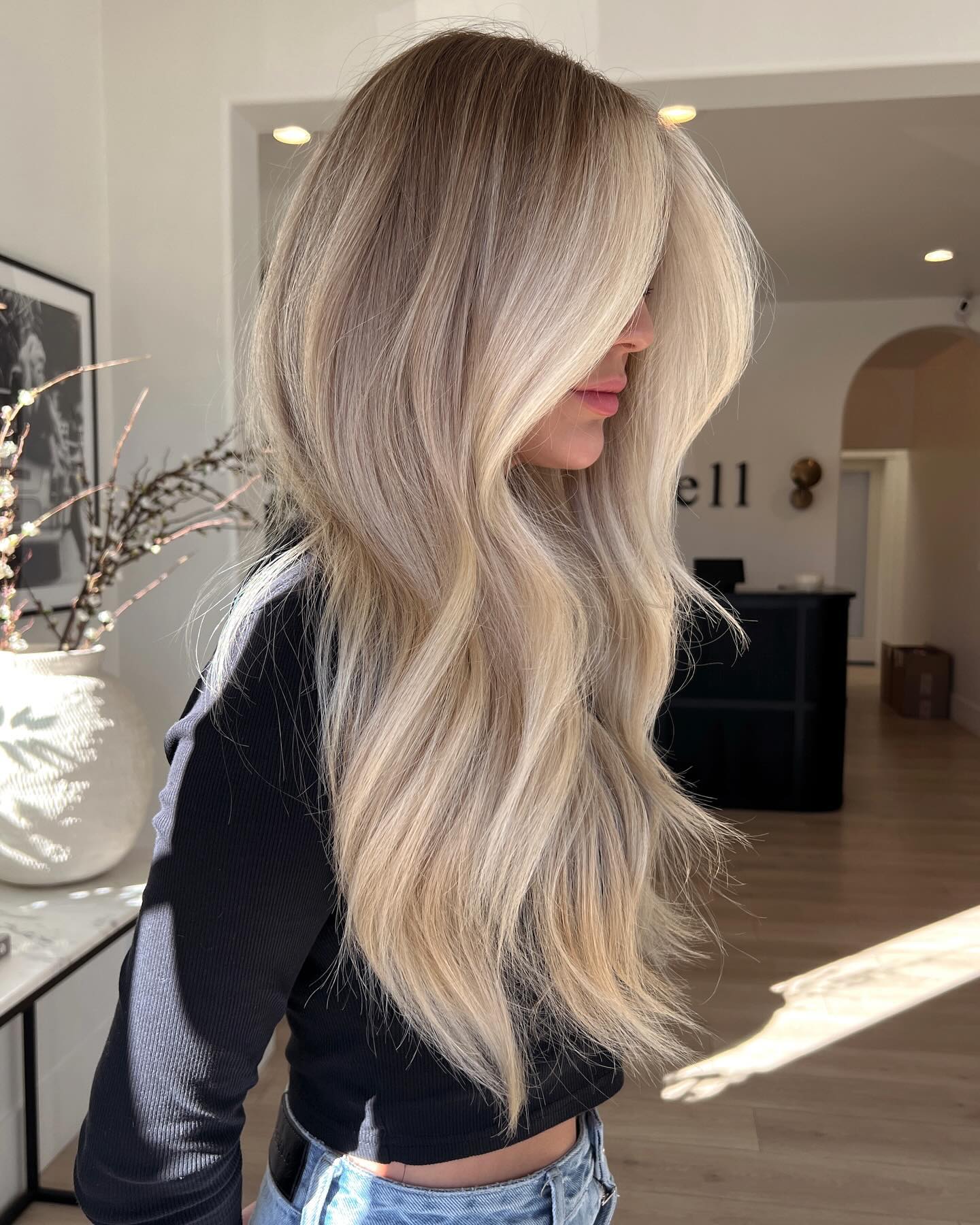 Creamy blonde